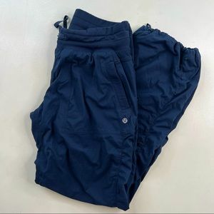 Lululemon Dance Studio Pants Navy Blue Sz 8